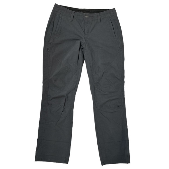 Kuhl Grey Cargo Hiking Pants 4 Zippered pockets and 2 rear pockets 10 Short - Picture 1 of 9